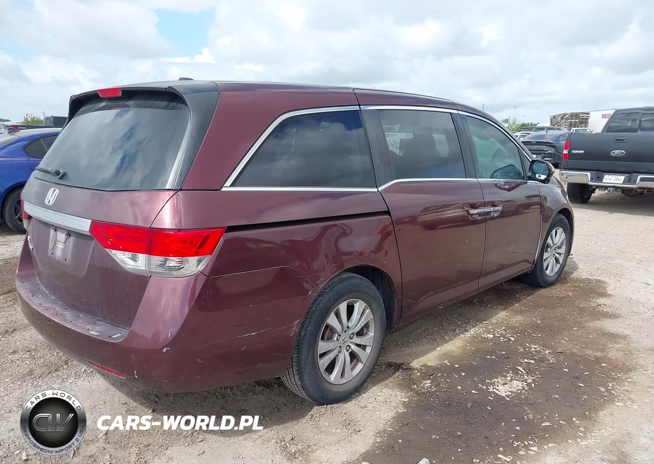2015 Honda Odyssey Ex-L VIN:5FNRL5H65FB097436 - 4