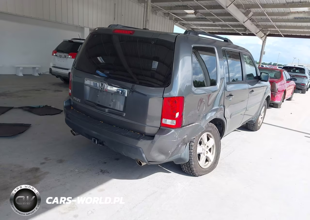 2011 Honda Pilot Ex-L VIN:5FNYF3H61BB046243 - 4
