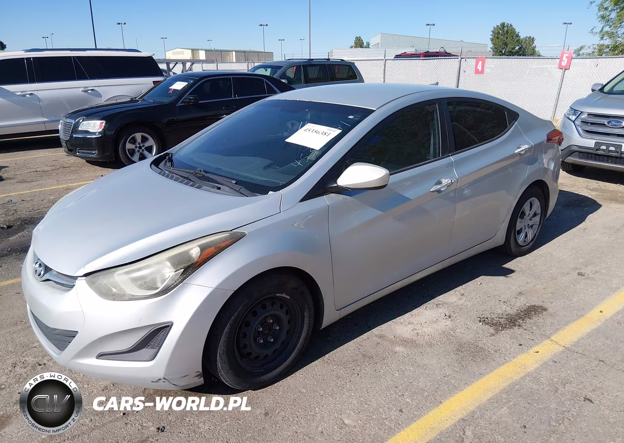 2016 Hyundai Elantra Se VIN:5NPDH4AE7GH696428 - 2