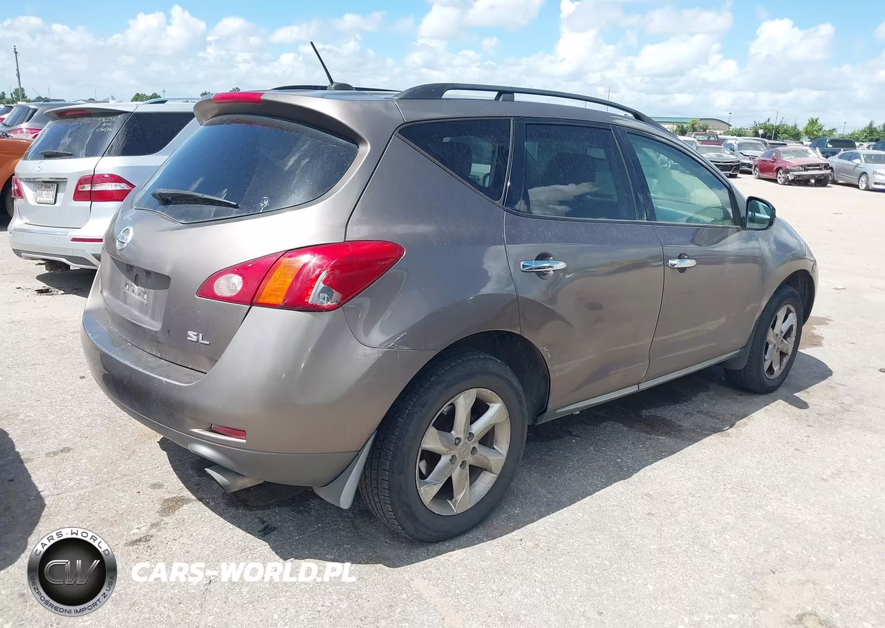 2010 Nissan Murano Sl VIN:JN8AZ1MU0AW007580 - 4