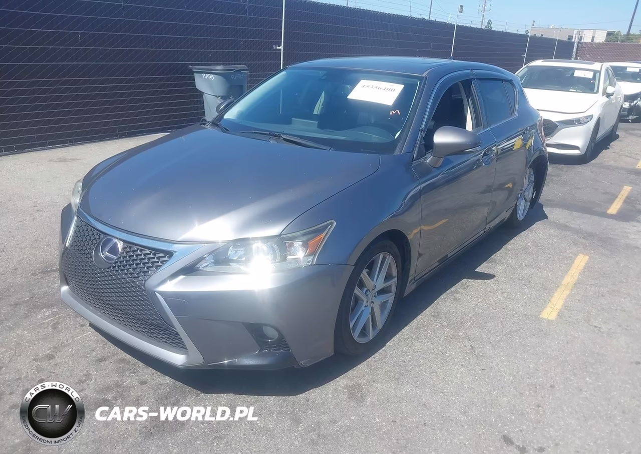 2014 Lexus Ct 200H VIN:JTHKD5BHXE2192616 - 2