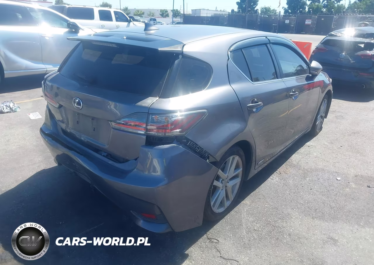 2014 Lexus Ct 200H VIN:JTHKD5BHXE2192616 - 4