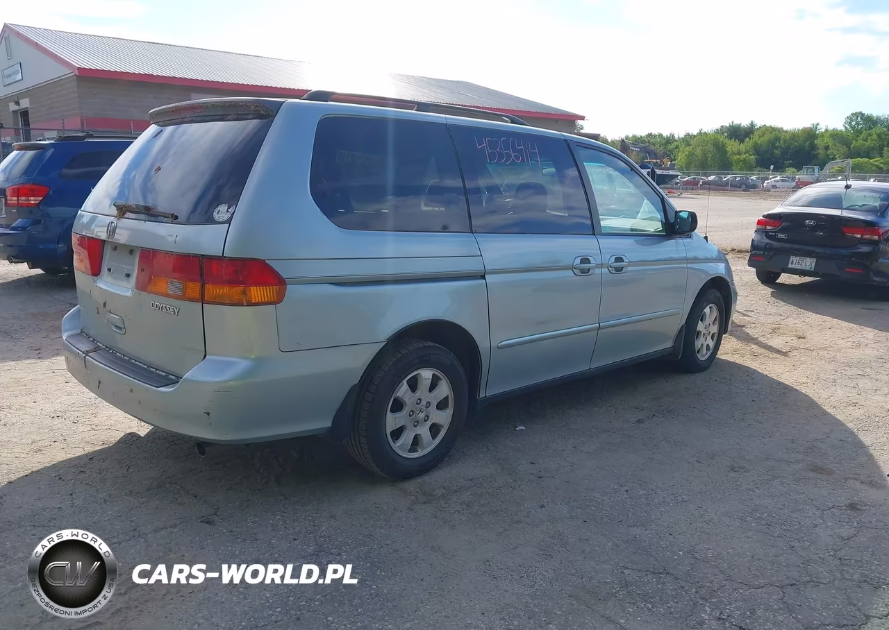 2002 Honda Odyssey Ex VIN:2HKRL18642H580498 - 4
