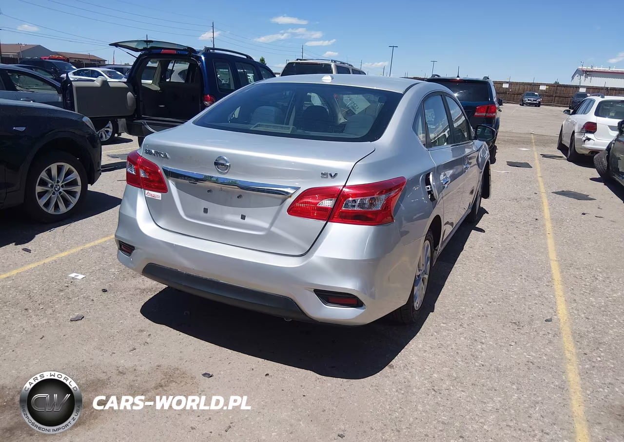 2019 Nissan Sentra Sv VIN:3N1AB7AP1KY338523 - 4