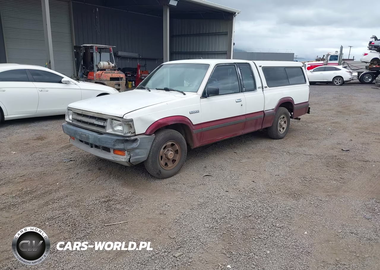 1988 Mazda B2200 Cab Plus VIN:JM2UF3134J0343014 - 2