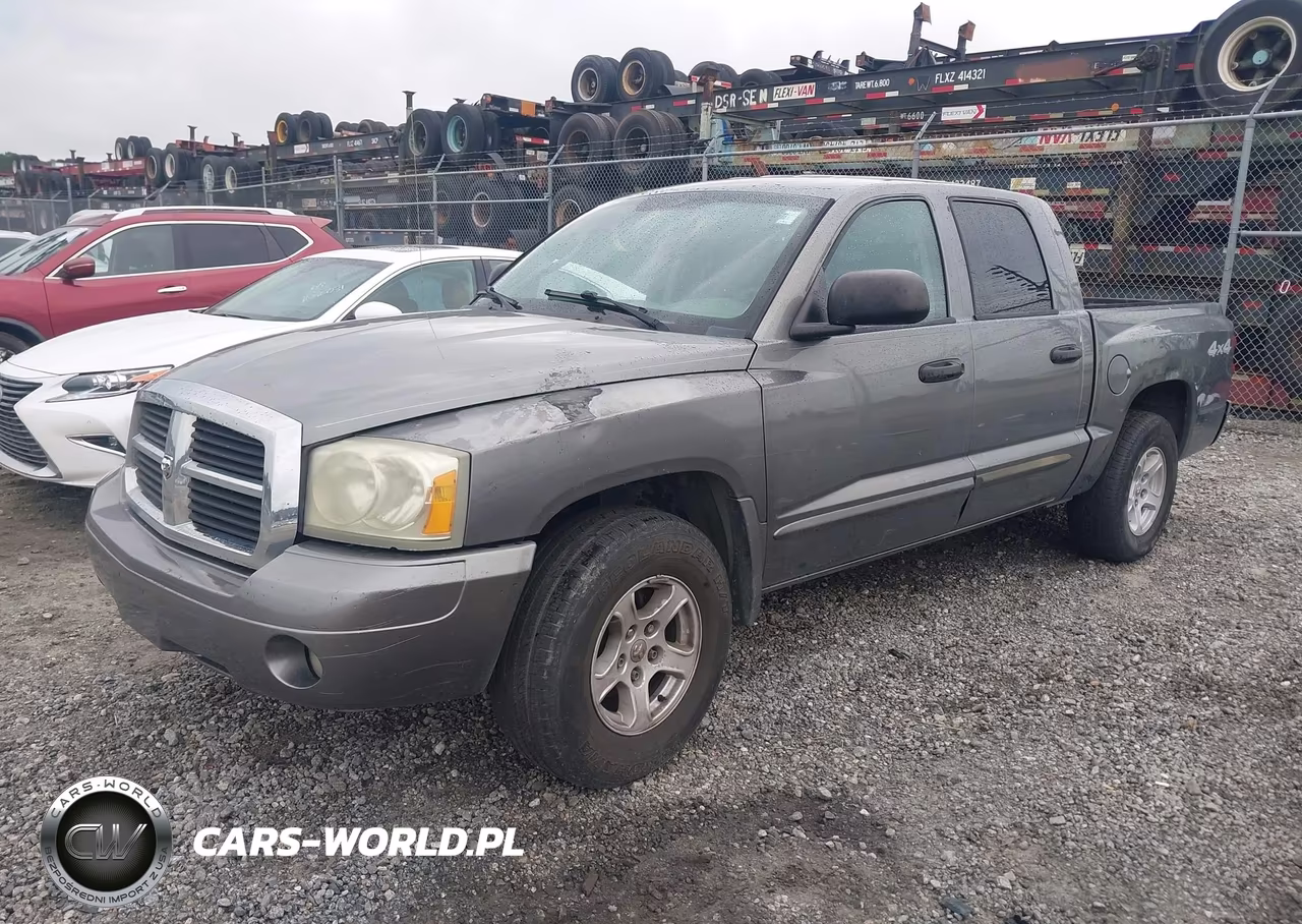 2005 Dodge Dakota Slt VIN:1D7HW48N15S209760 - 2