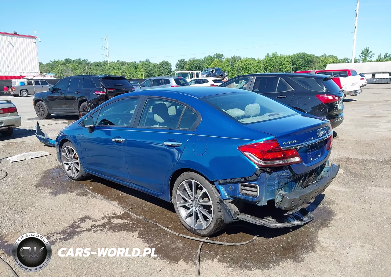 2015 Honda Civic Lx VIN:19XFB2F50FE221035 - 3
