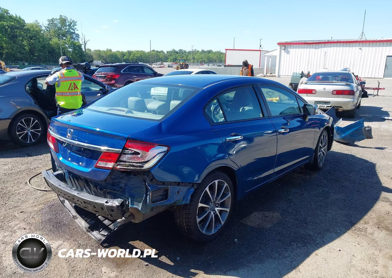 2015 Honda Civic Lx VIN:19XFB2F50FE221035 - 4