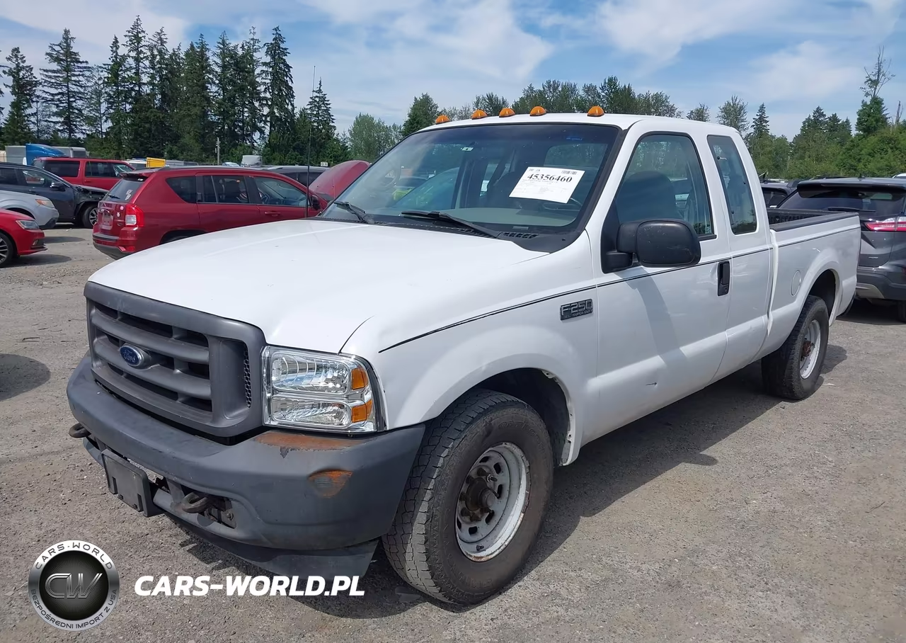 2000 Ford F250 Super Duty VIN:1FTNX20LXYEB01195 - 2
