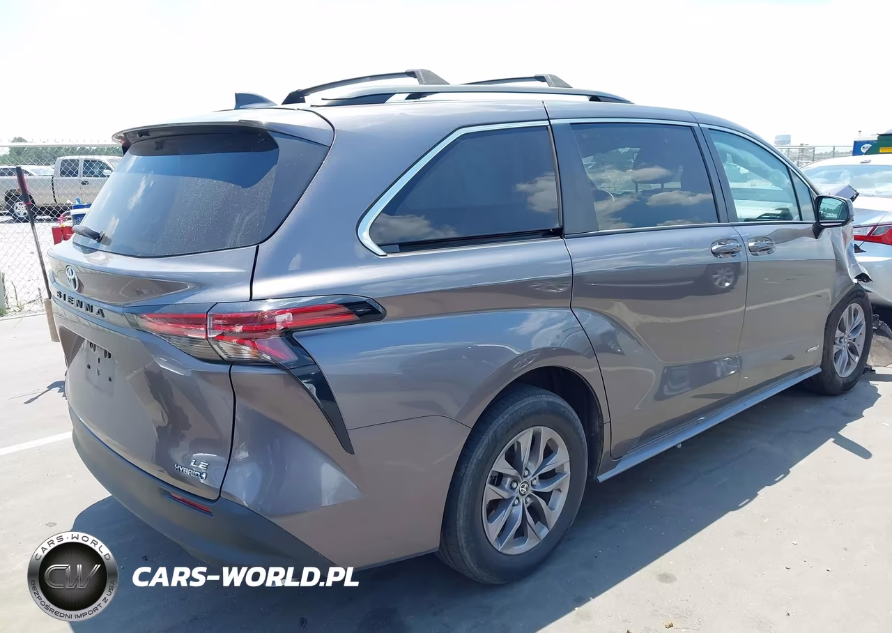 2021 Toyota Sienna Le VIN:5TDBSKFC6MS020496 - 4