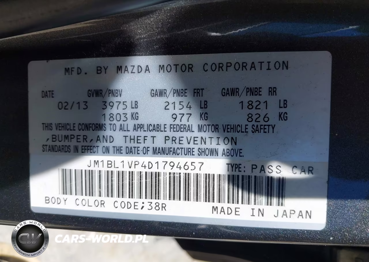 2013 Mazda Mazda3 I Touring VIN:JM1BL1VP4D1794657 - 9