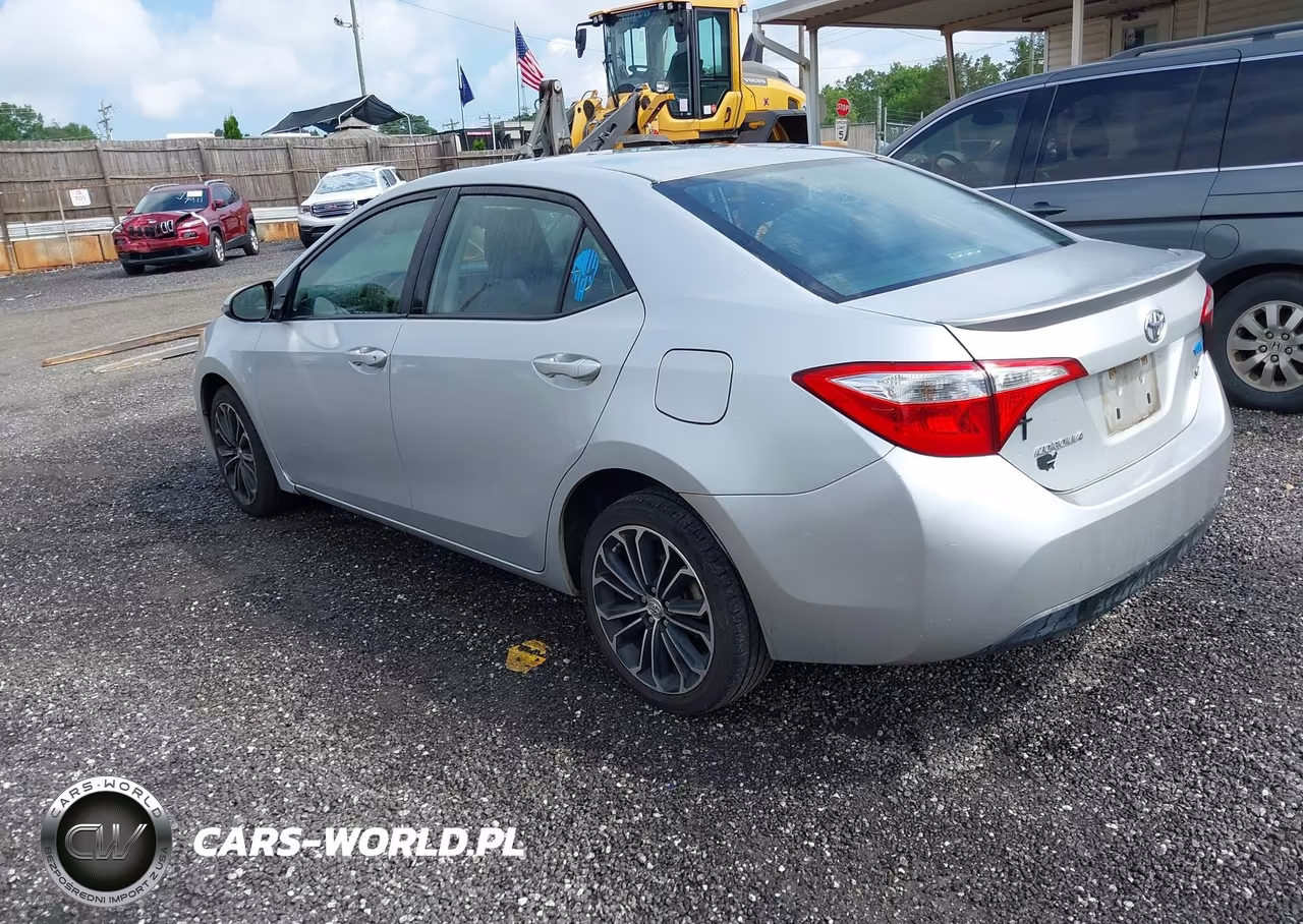 2014 Toyota Corolla S Premium VIN:5YFBURHE9EP011982 - 3