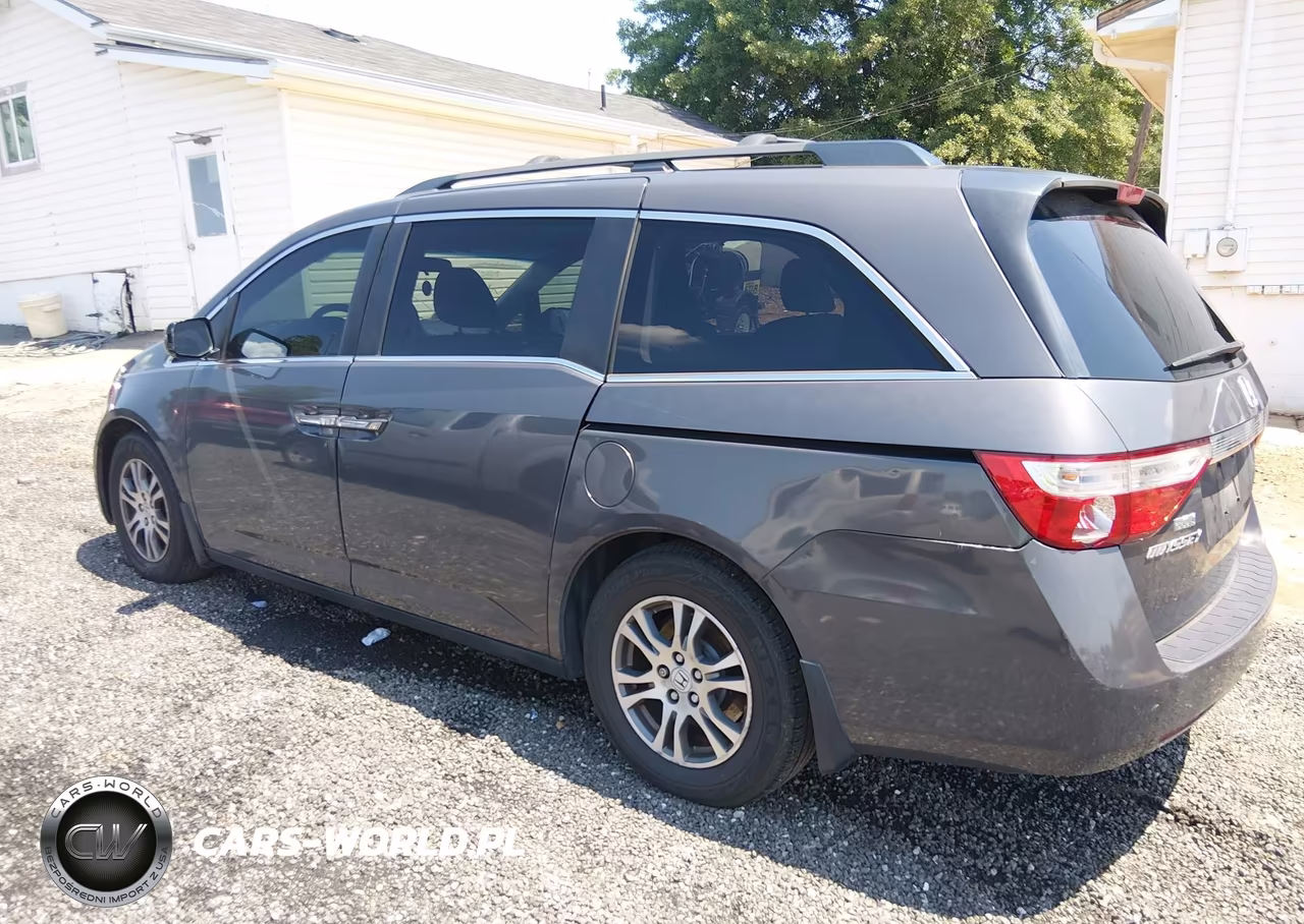 2013 Honda Odyssey Ex VIN:5FNRL5H46DB019470 - 3