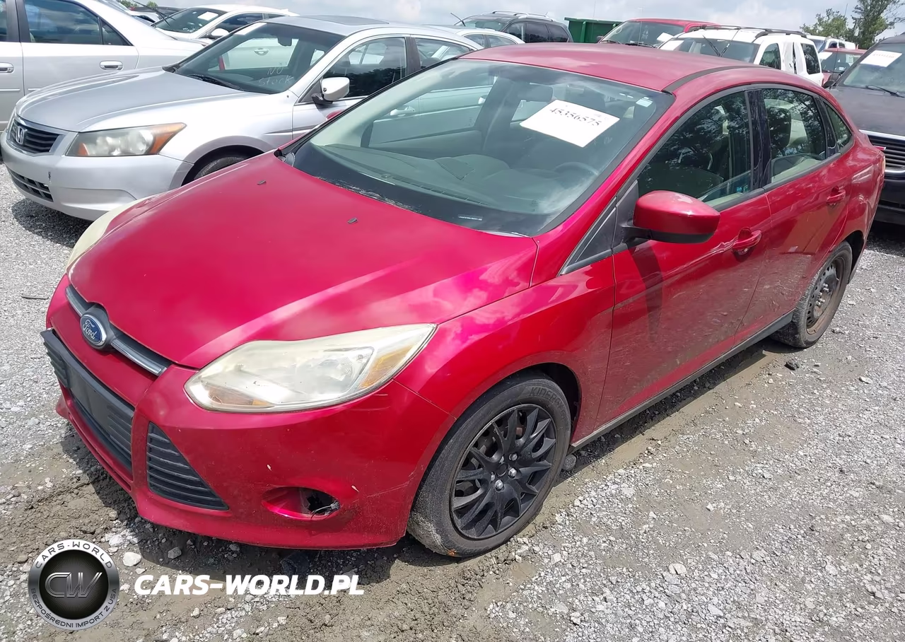 2012 Ford Focus Se VIN:1FAHP3F20CL160347 - 2