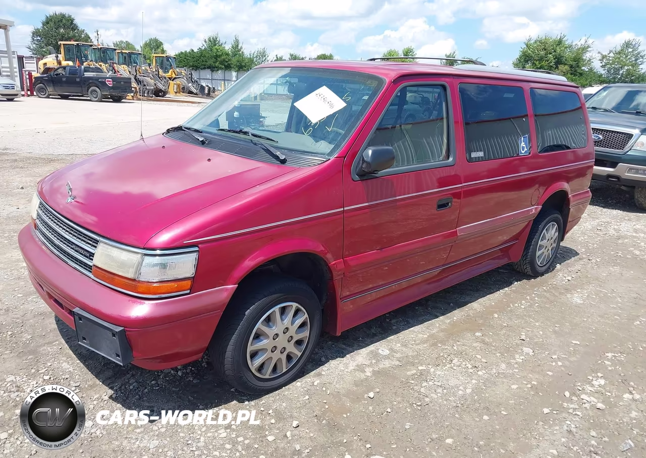 1995 Plymouth Grand Voyager Se VIN:1P4GH44R5SX635325 - 2
