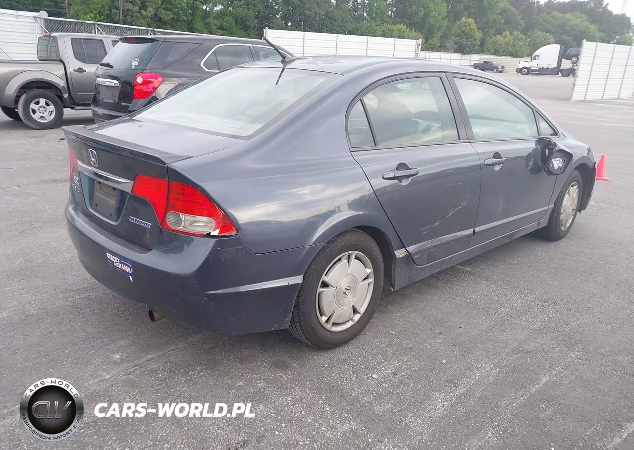 2010 Honda Civic Hybrid VIN:JHMFA3F23AS005599 - 4