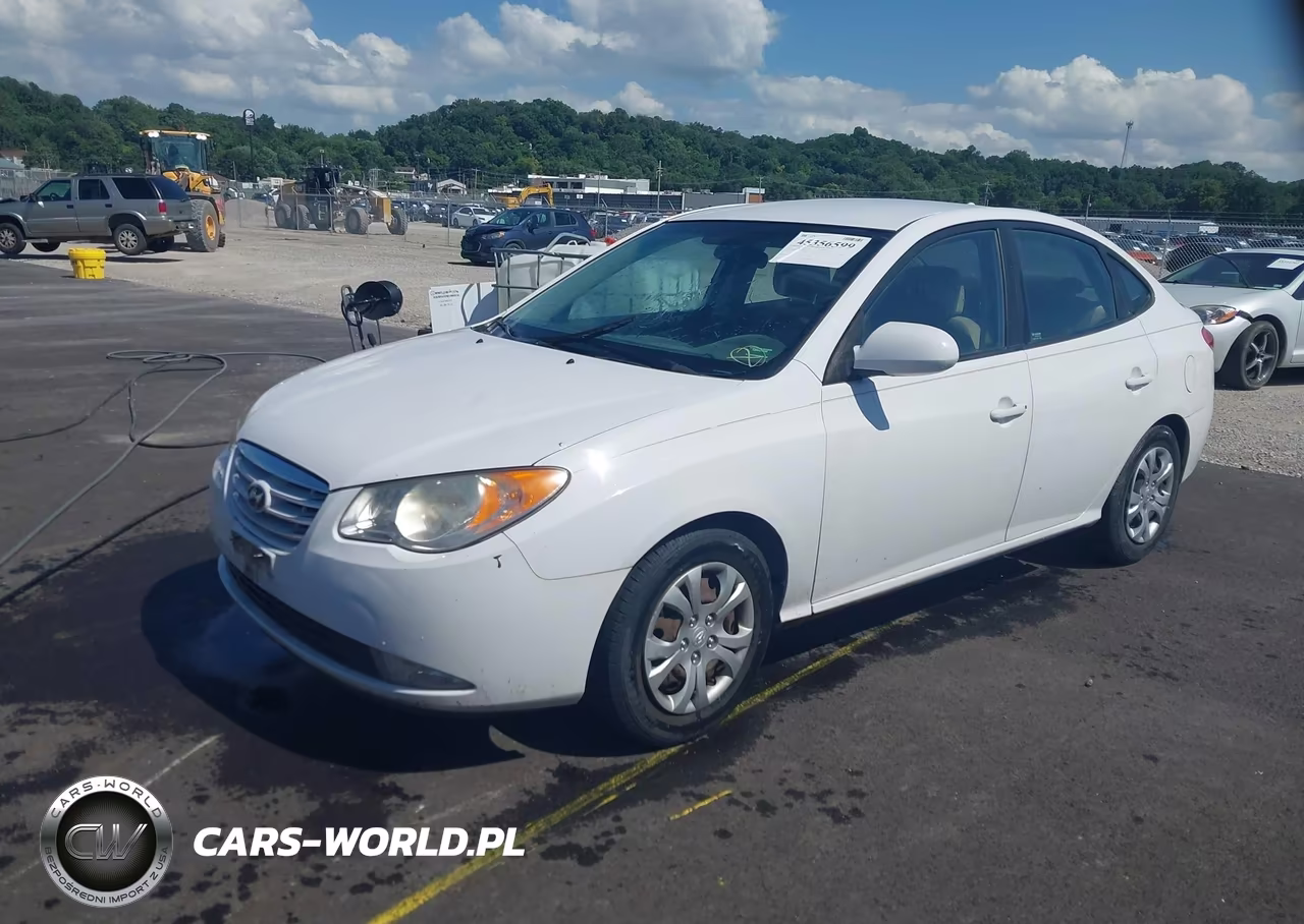 2010 Hyundai Elantra Gls VIN:KMHDU4AD8AU865643 - 2
