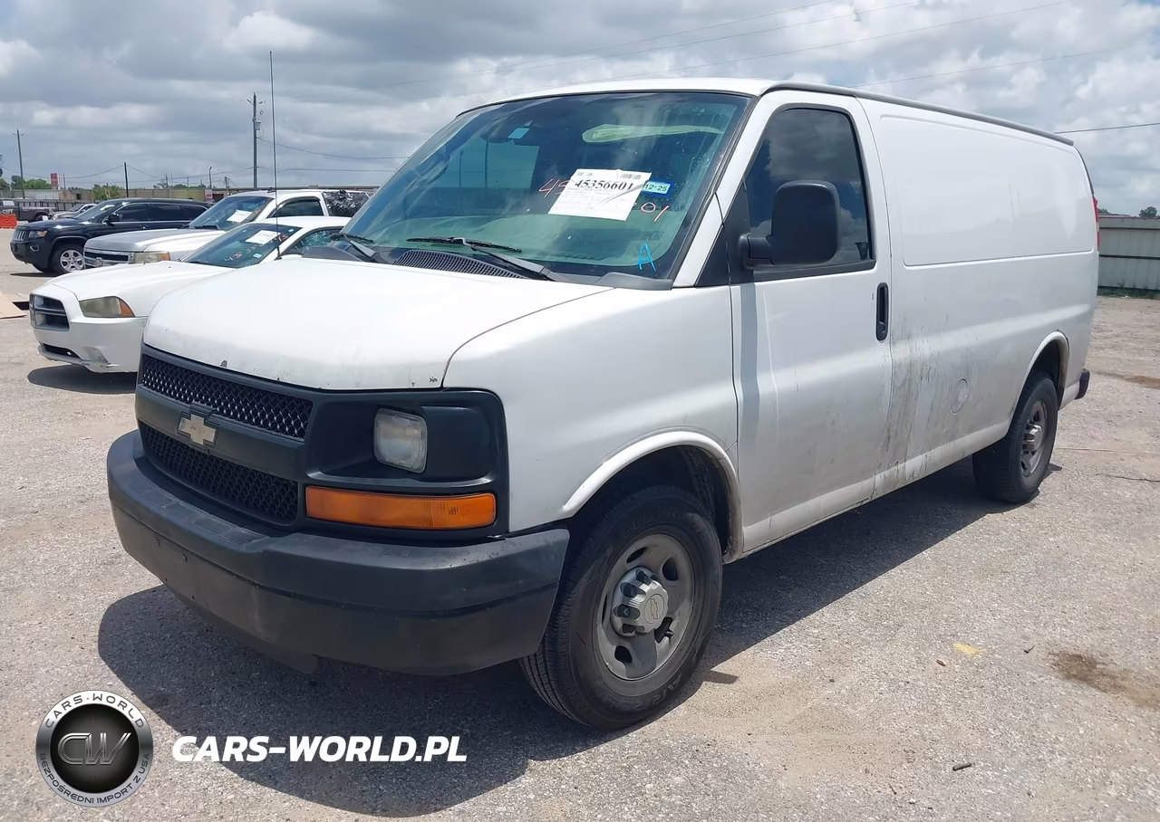 2010 Chevrolet Express 2500 Work Van VIN:1GCZGFAA0A1107820 - 2
