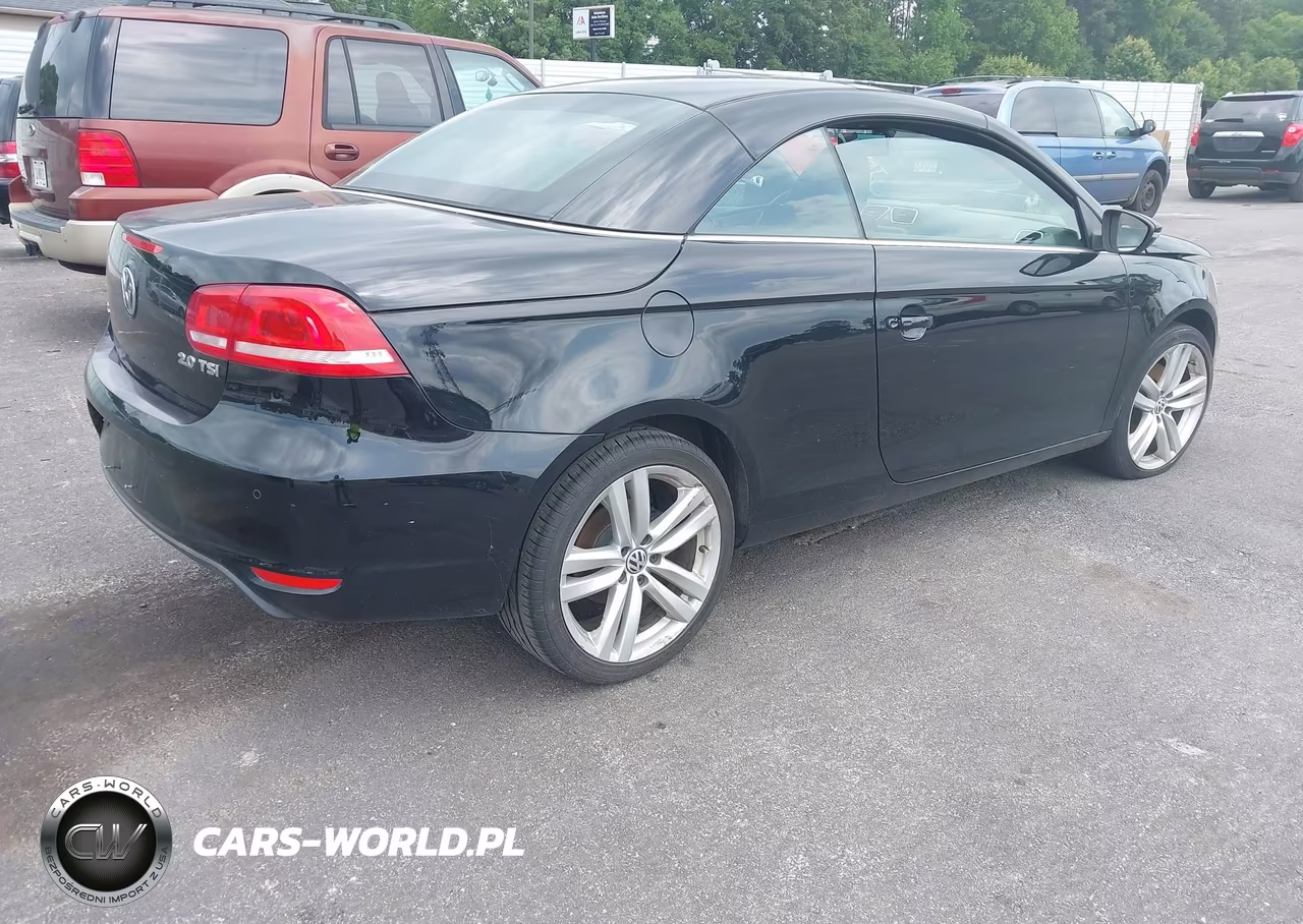2012 Volkswagen Eos Executive VIN:WVWFW7AH4CV001987 - 4