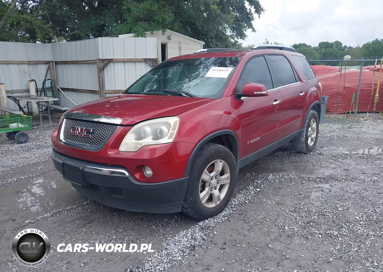 2008 GMC Acadia Slt-1 VIN:1GKER23708J170983 - 2