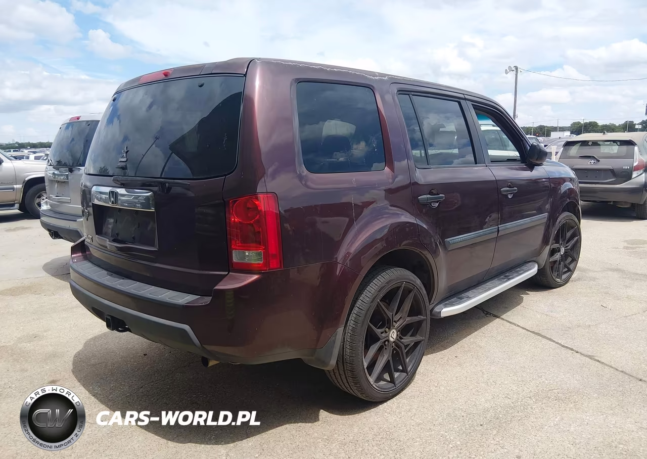 2010 Honda Pilot Lx VIN:5FNYF3H23AB001672 - 4