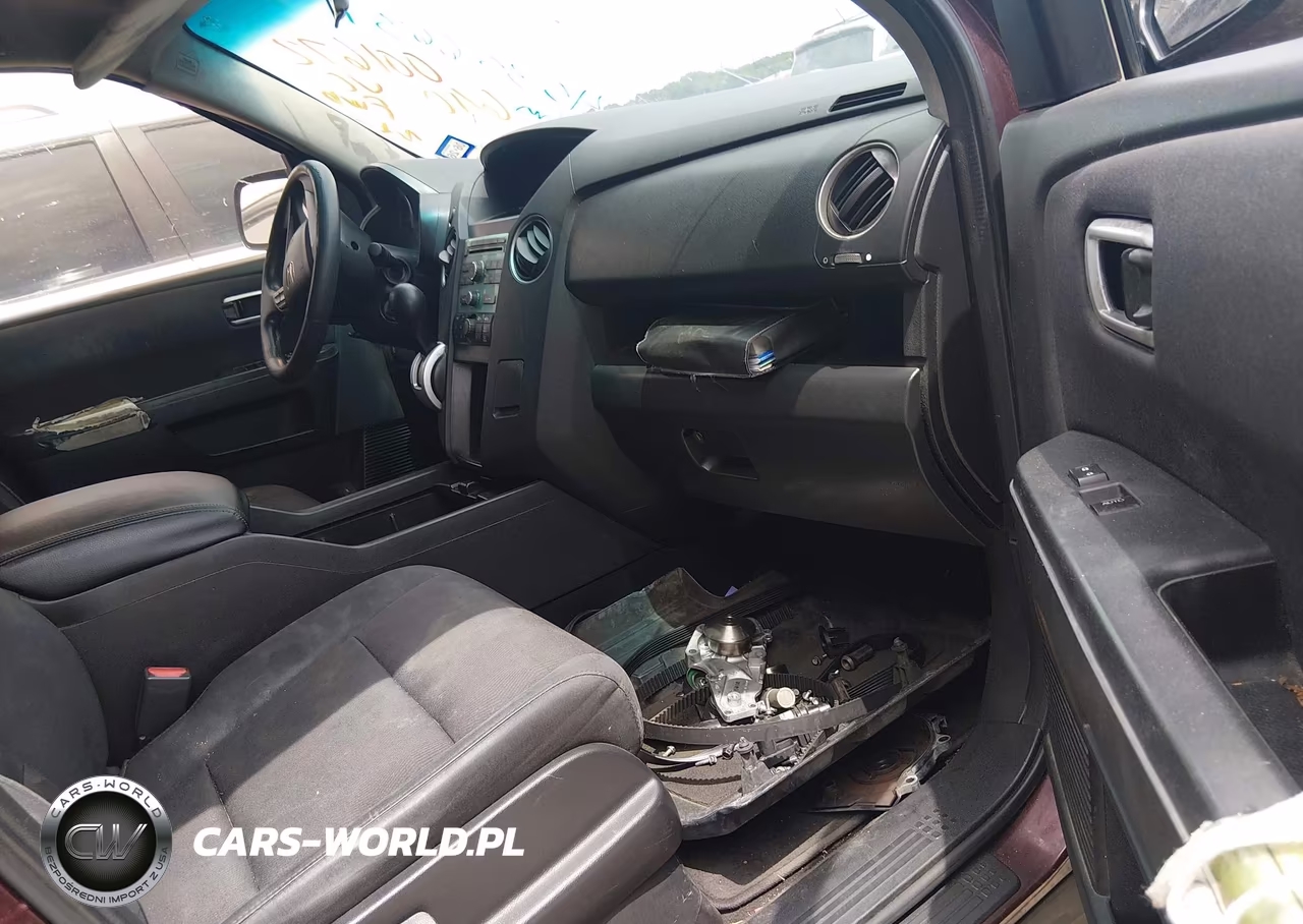 2010 Honda Pilot Lx VIN:5FNYF3H23AB001672 - 5