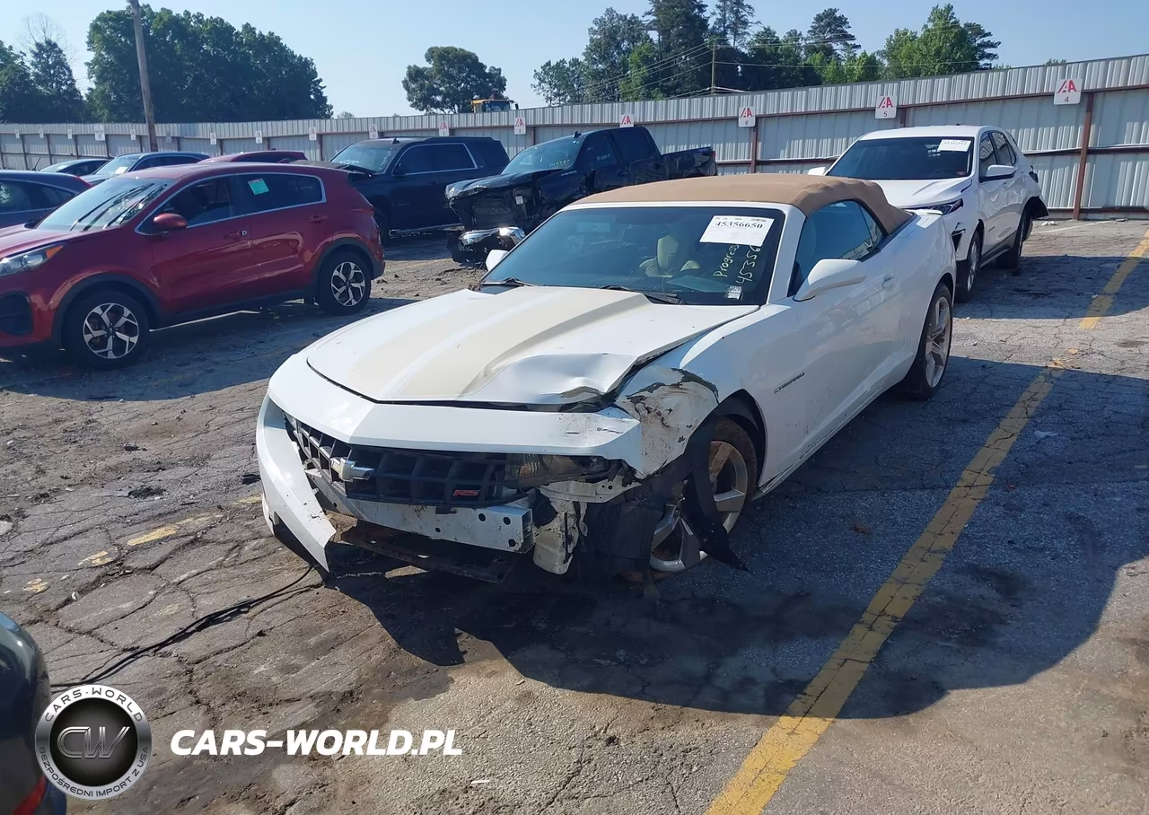 2011 Chevrolet Camaro 2Lt VIN:2G1FC3DD1B9208924 - 2