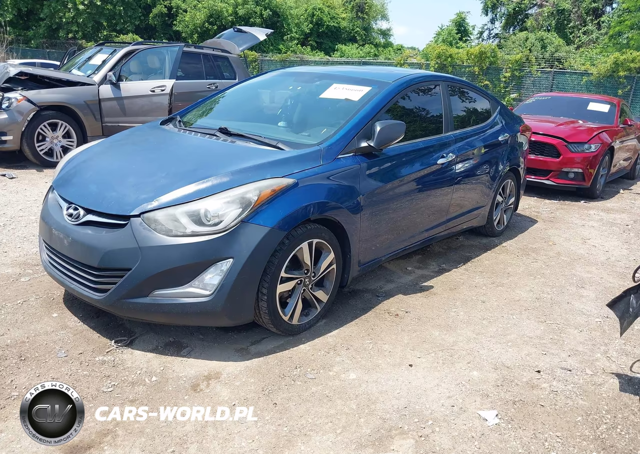 2016 Hyundai Elantra Limited VIN:KMHDH4AE3GU622053 - 2