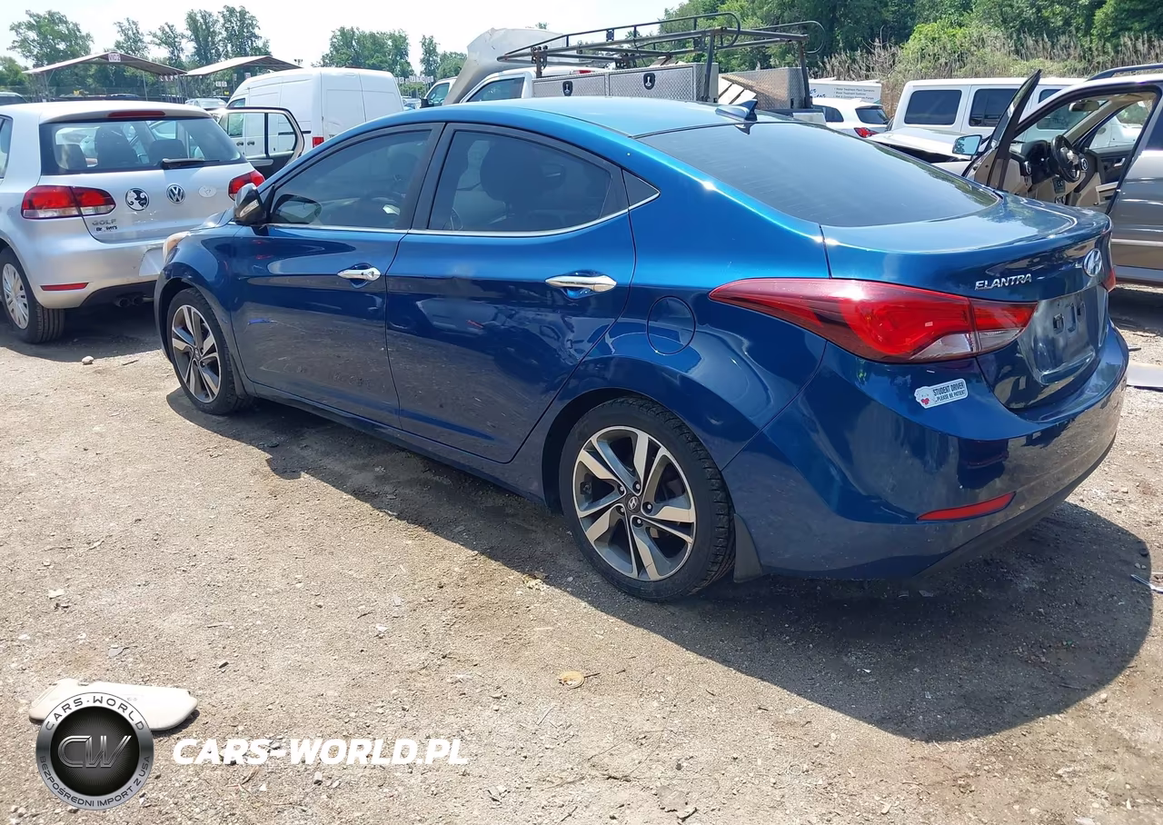 2016 Hyundai Elantra Limited VIN:KMHDH4AE3GU622053 - 3