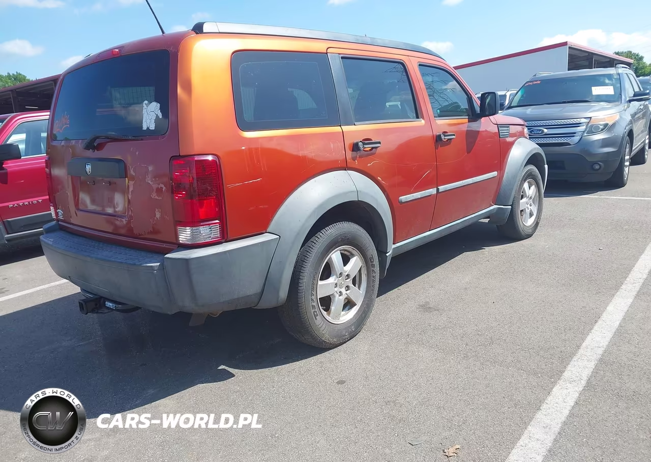 2007 Dodge Nitro Sxt VIN:1D8GT28K77W606475 - 4