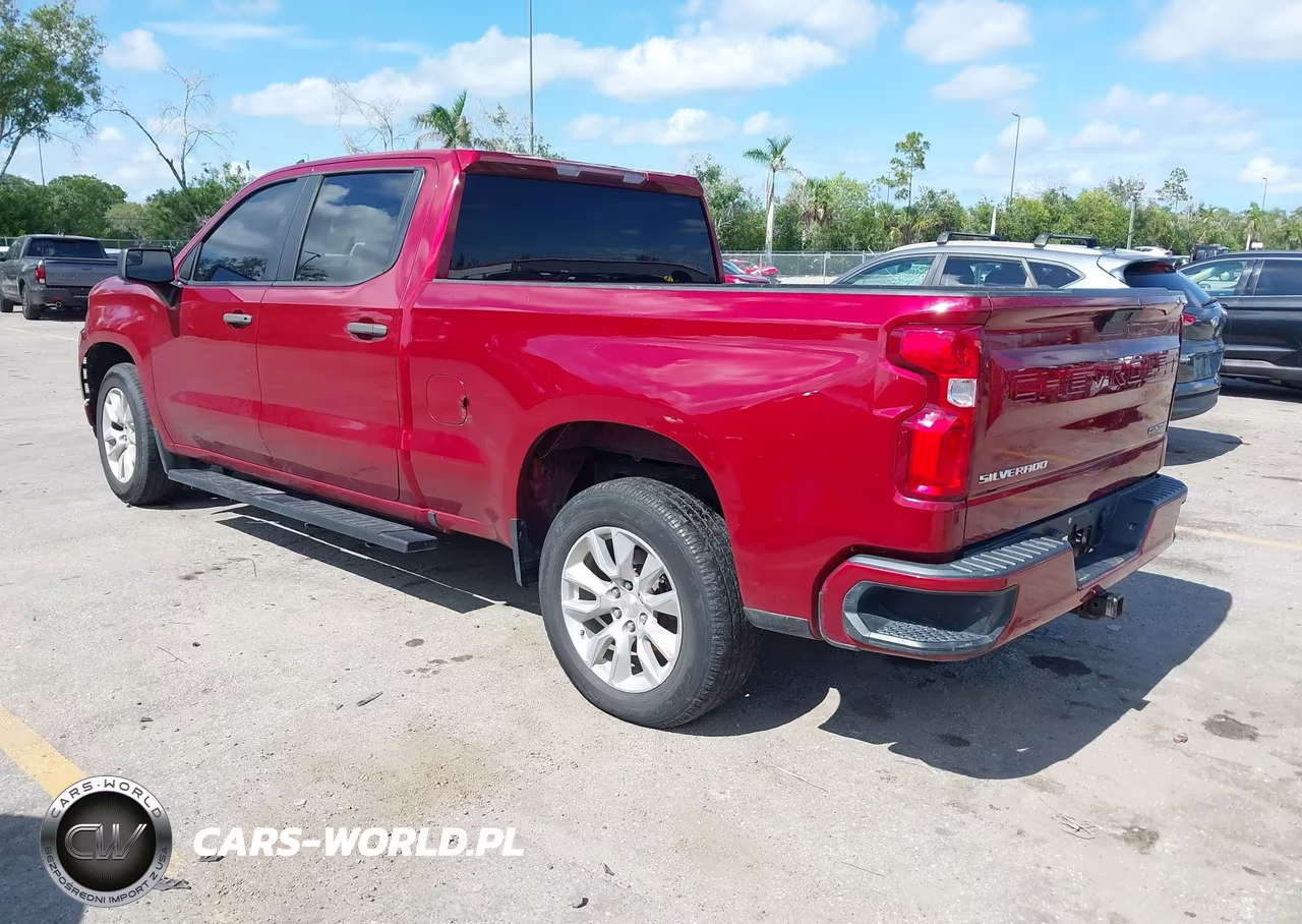 2020 Chevrolet Silverado 1500 2Wd Standard Bed Custom VIN:1GCPWBEKXLZ305265 - 3