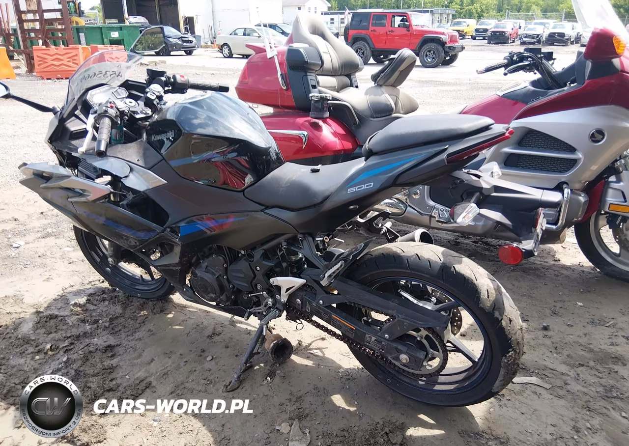 2025 Kawasaki Ex500 VIN:ML5EXGG14SDA71803 - 3