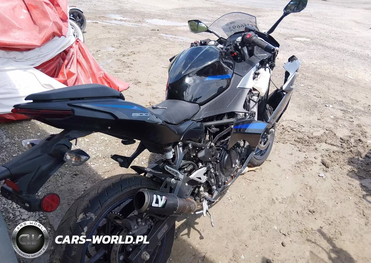 2025 Kawasaki Ex500 VIN:ML5EXGG14SDA71803 - 4