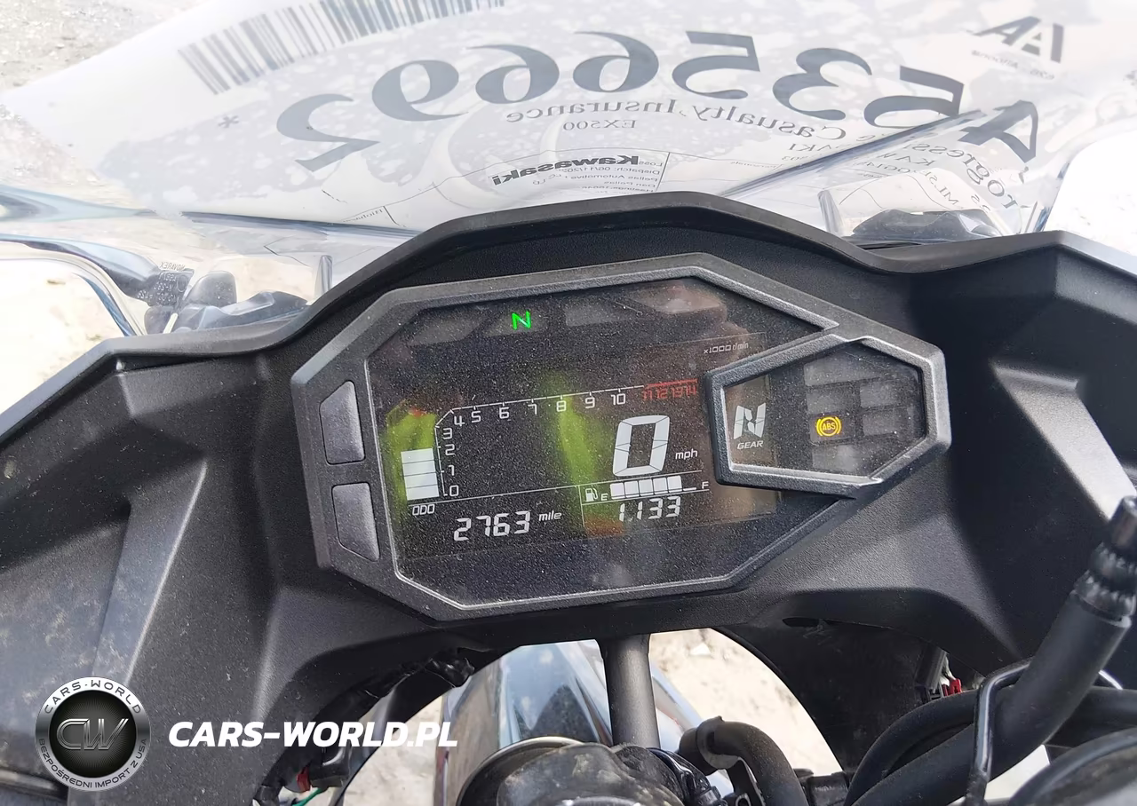 2025 Kawasaki Ex500 VIN:ML5EXGG14SDA71803 - 7