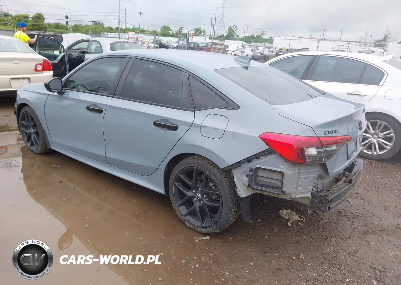 2022 Honda Civic Sport VIN:2HGFE2F50NH540821 - 3
