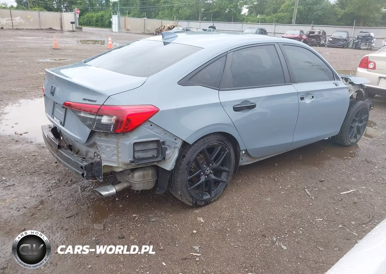 2022 Honda Civic Sport VIN:2HGFE2F50NH540821 - 4