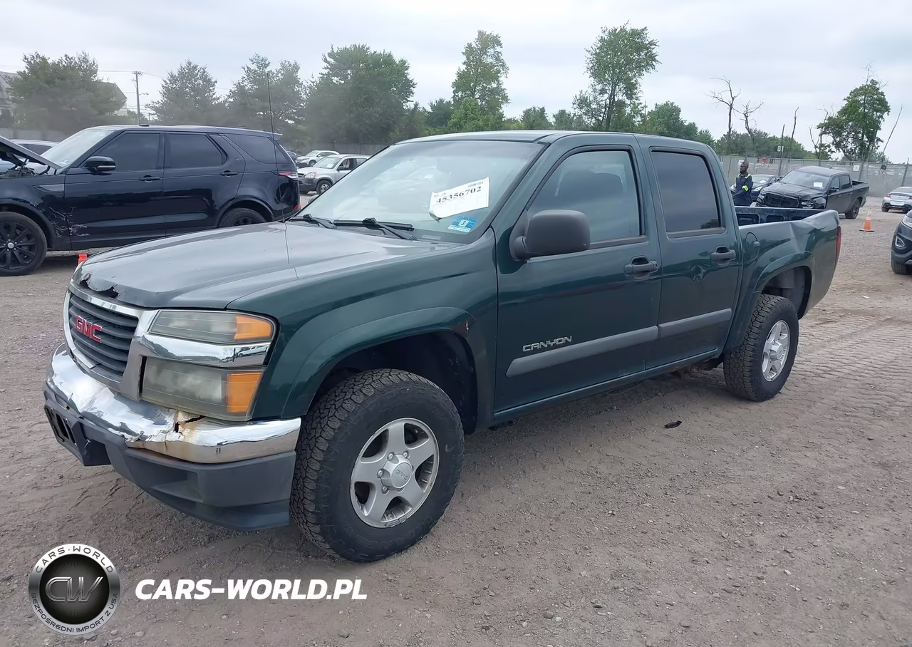 2005 GMC Canyon Sle VIN:1GTDT136658177563 - 2