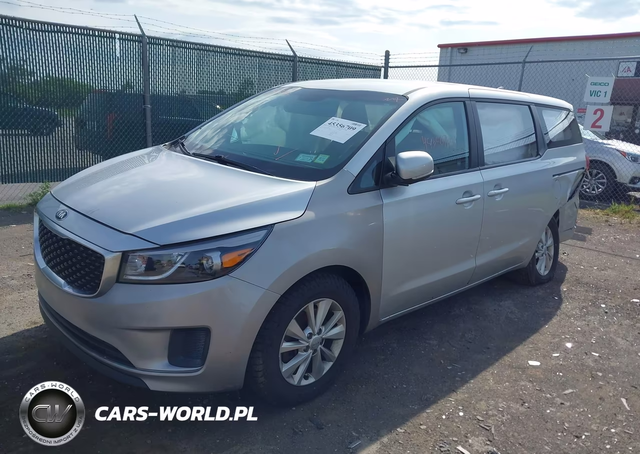 2017 Kia Sedona L VIN:KNDMA5C17H6273459 - 2
