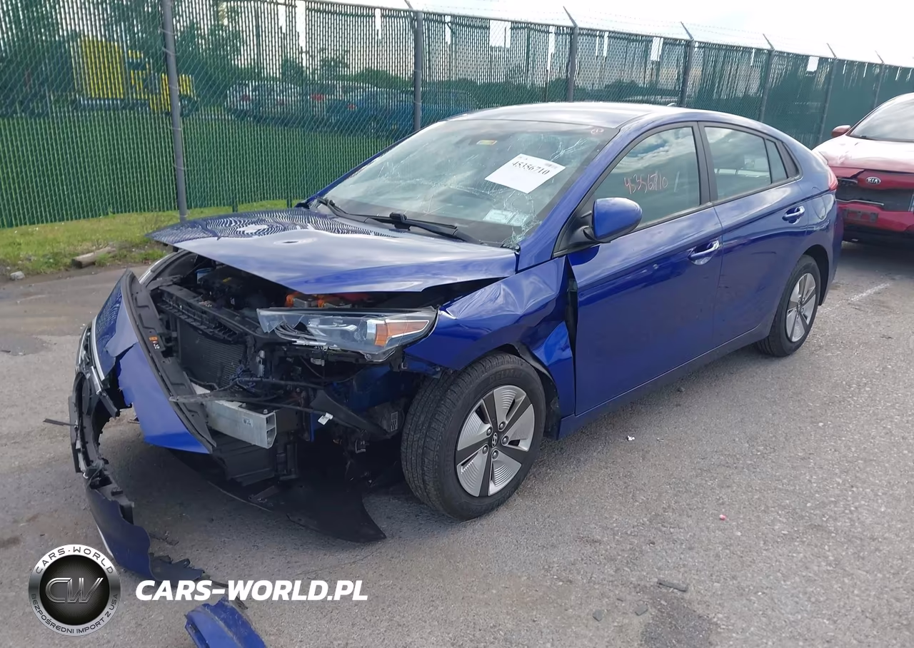 2022 Hyundai Ioniq Hybrid Blue VIN:KMHC65LC0NU275149 - 2