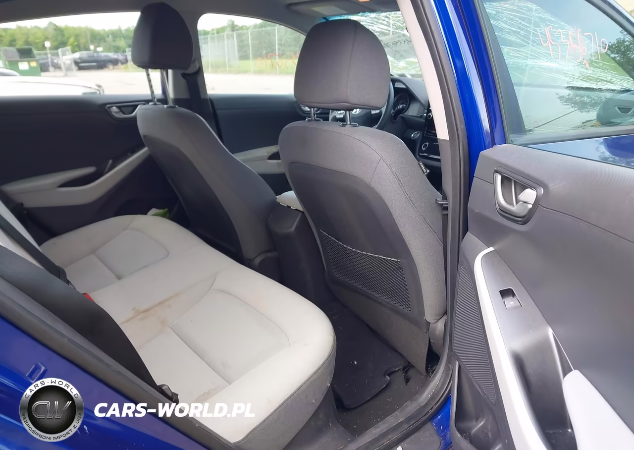 2022 Hyundai Ioniq Hybrid Blue VIN:KMHC65LC0NU275149 - 8