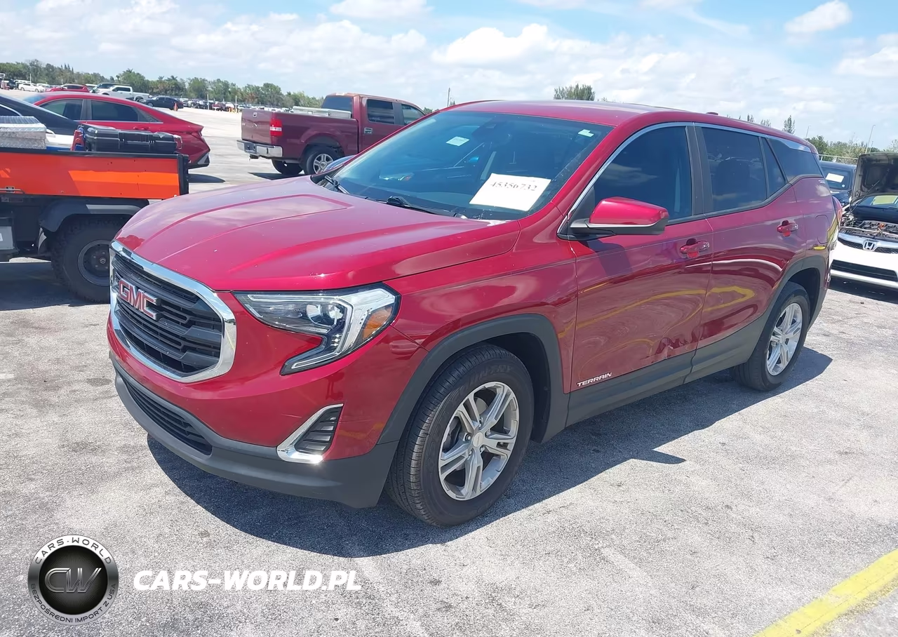 2021 GMC Terrain Fwd Sle VIN:3GKALMEV4ML321818 - 2