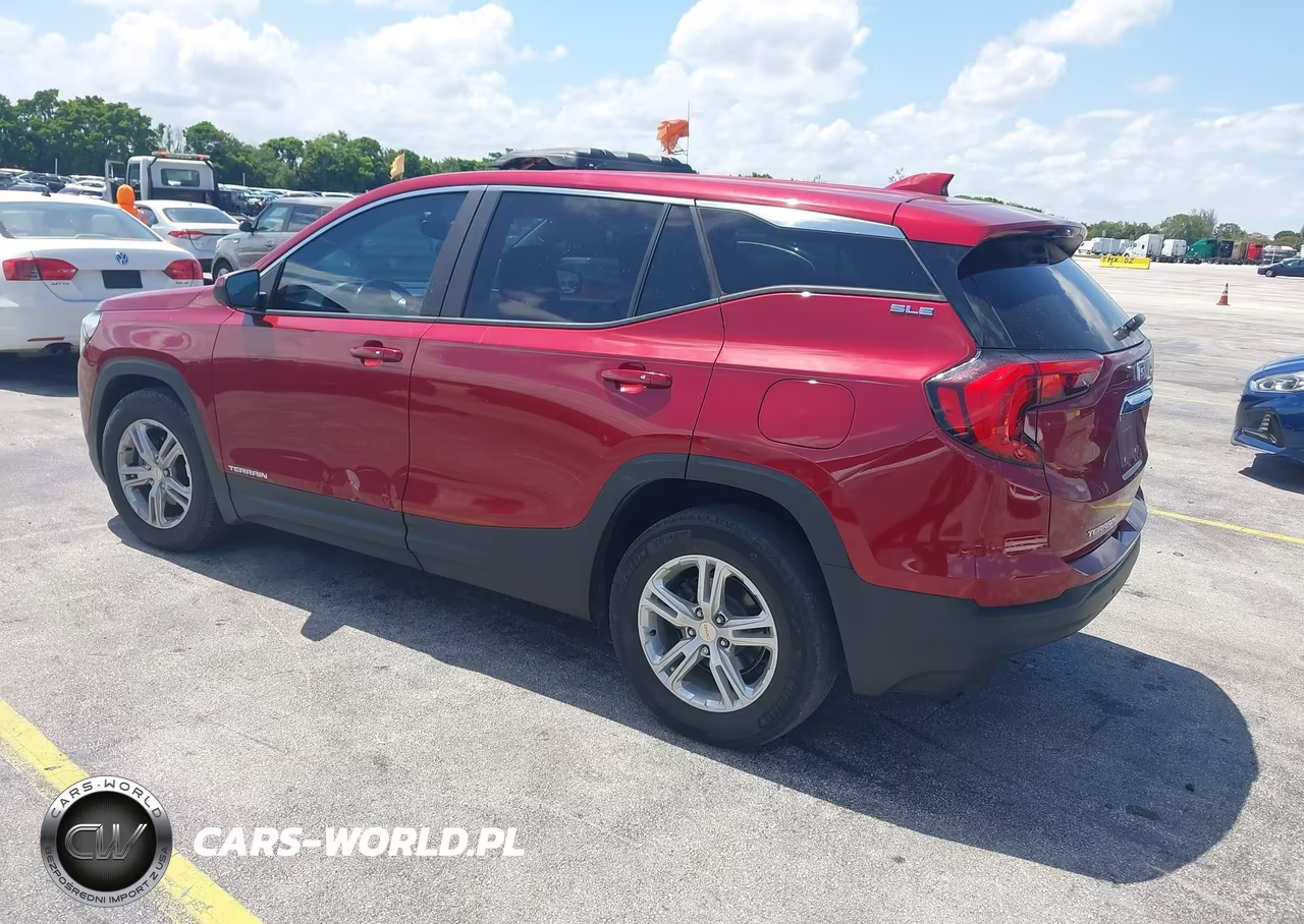 2021 GMC Terrain Fwd Sle VIN:3GKALMEV4ML321818 - 3