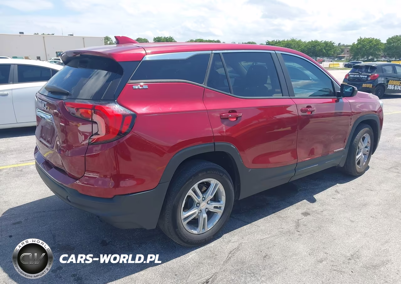 2021 GMC Terrain Fwd Sle VIN:3GKALMEV4ML321818 - 4