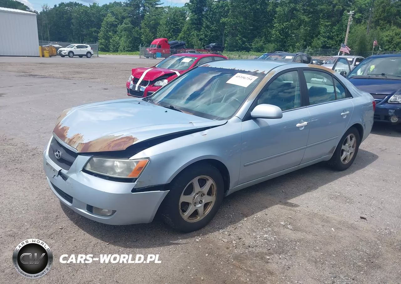 2006 Hyundai Sonata Gls V6-Lx V6 VIN:5NPEU46F86H127989 - 2