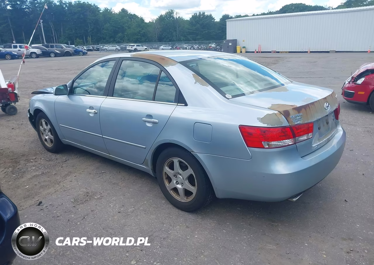 2006 Hyundai Sonata Gls V6-Lx V6 VIN:5NPEU46F86H127989 - 3