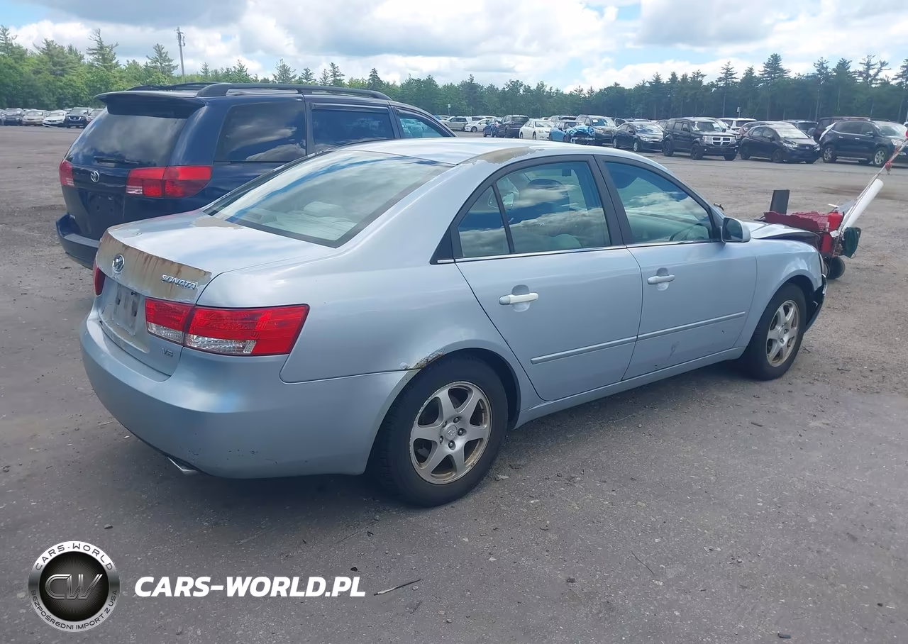 2006 Hyundai Sonata Gls V6-Lx V6 VIN:5NPEU46F86H127989 - 4