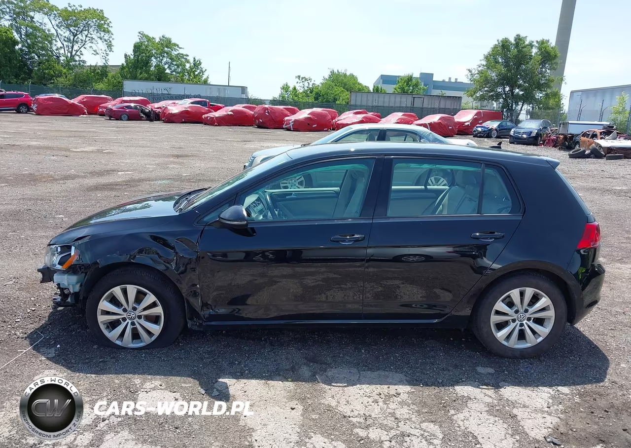 2015 Volkswagen Golf Tdi S 4-Door VIN:3VW2A7AU1FM029297 - 14
