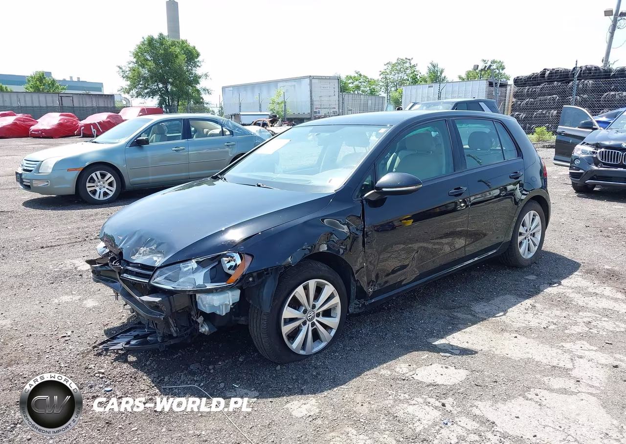 2015 Volkswagen Golf Tdi S 4-Door VIN:3VW2A7AU1FM029297 - 2
