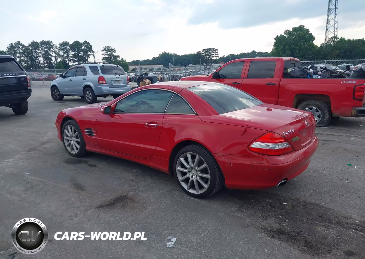 2007 Mercedes-Benz Sl 550 VIN:WDBSK71F47F124390 - 3