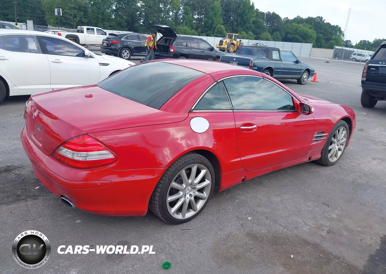 2007 Mercedes-Benz Sl 550 VIN:WDBSK71F47F124390 - 4